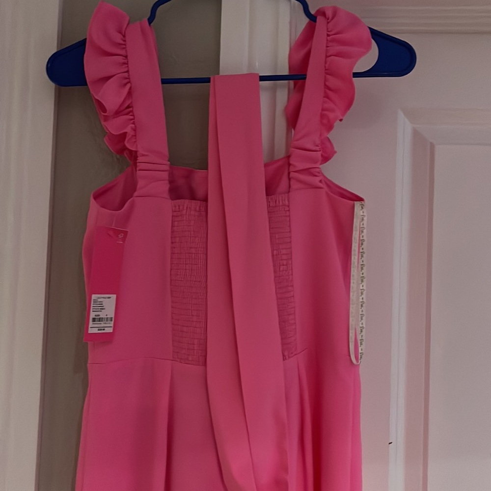 New with tags Lilly Pulitzer pant suit with short sleeves size 0